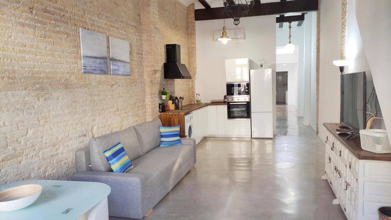 Florit Flats - Lovely Apartment With Private Terrace By El Cabanyal Valencia Exteriör bild
